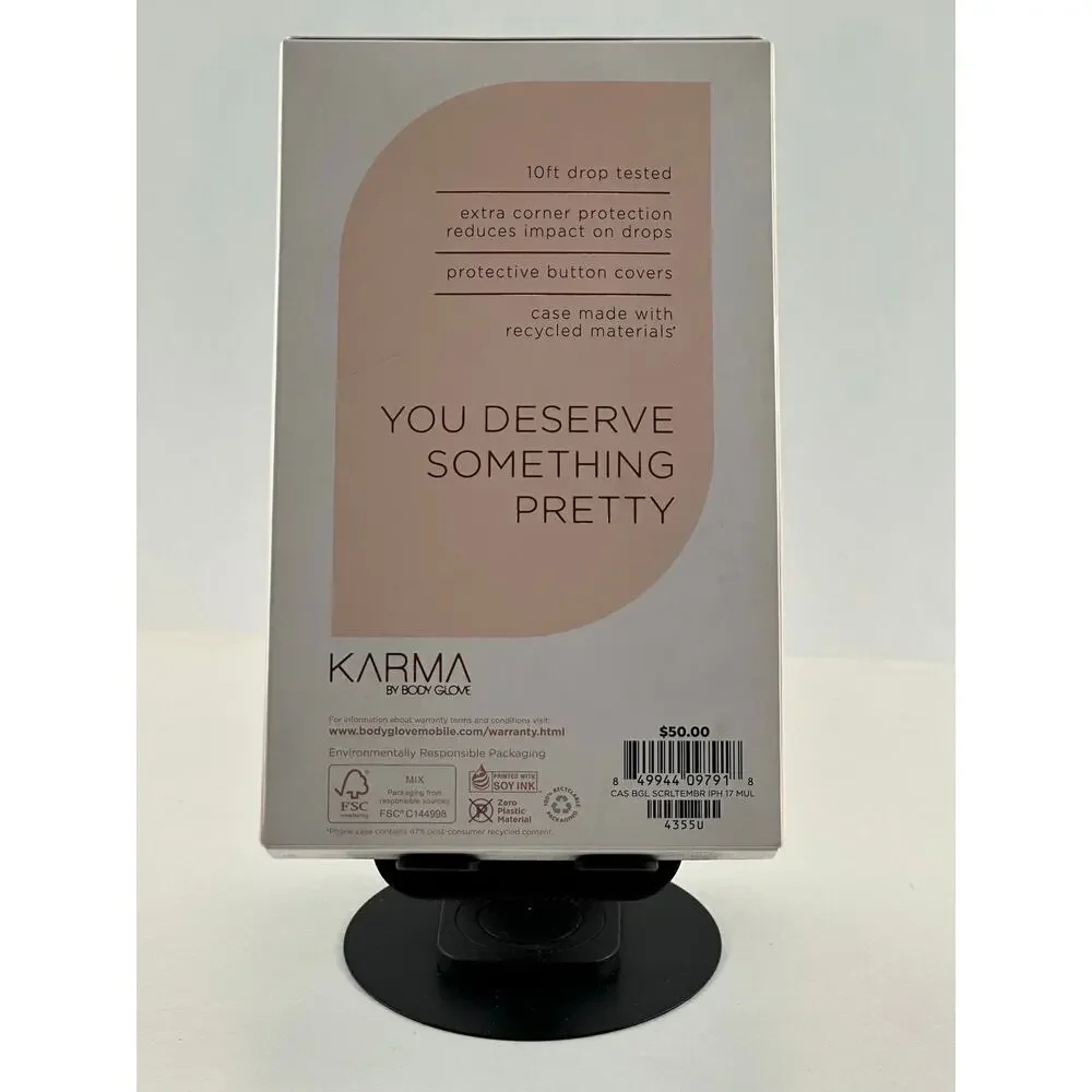 Karma by Body Glove iPhone 17 Scarlet Ember MagSafe Case NWT MSRP: $50